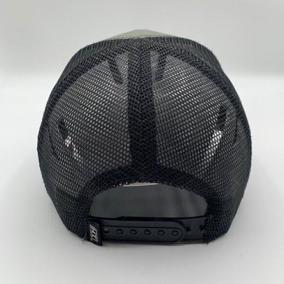Highland Tactical Taupe Black Snapback Trucker Hat - Picture 4 of 6